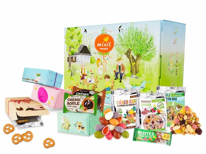 Calendar de Paște cu surprize crocante, colorate și aromate