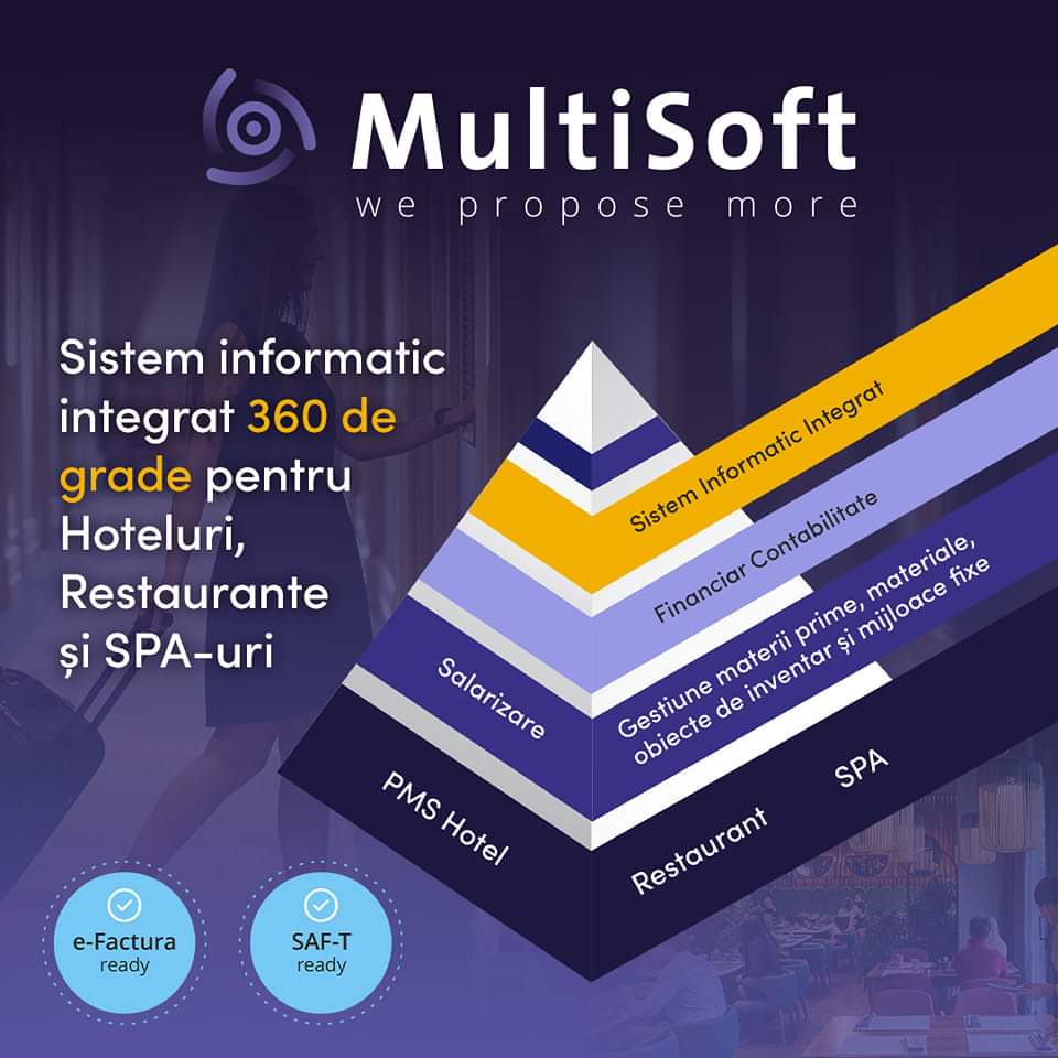 MultiSoft – soluții software pentru hoteluri, restaurante, SPA și sectorul bugetar