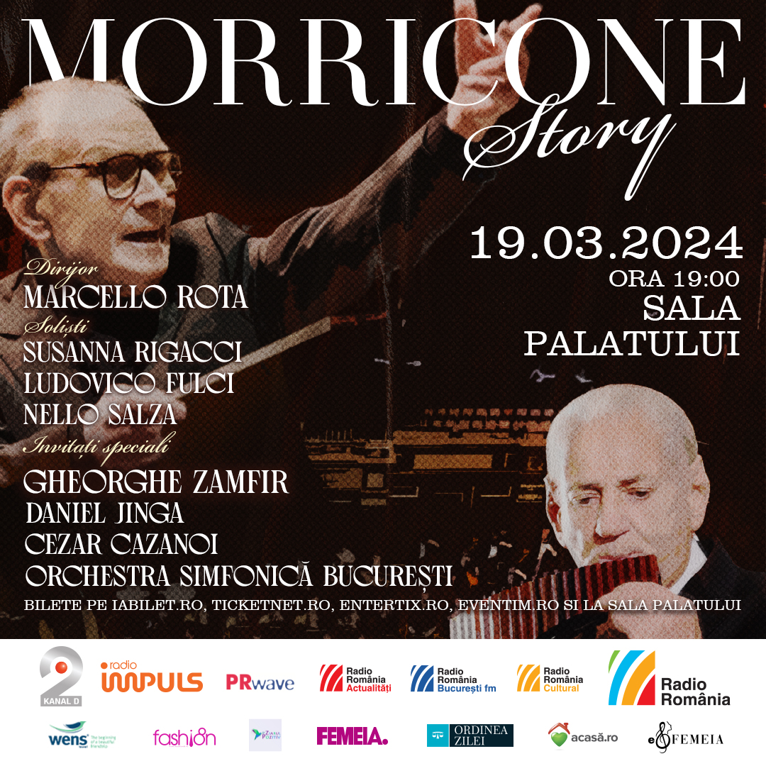 Spectacolul „Morricone Story” a fost amânat
