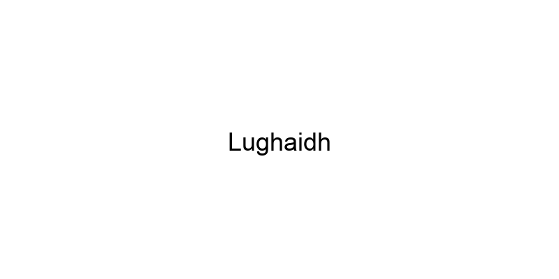 Numele LUGHAIDH: semnificație, origine, trăsături și personalitate