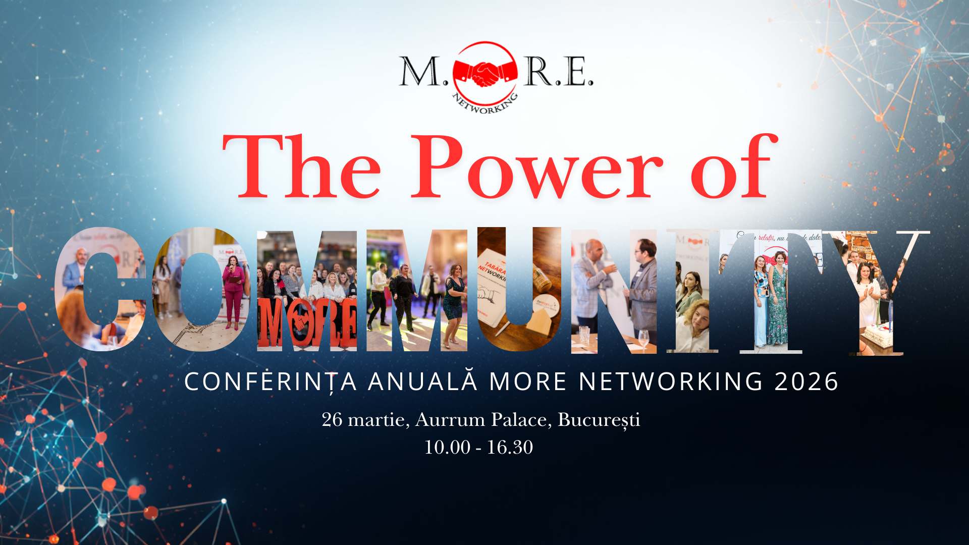 MORE Networking – 10 ani printr-o conferință despre puterea conexiunilor și comunităților